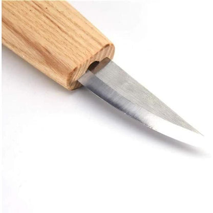 Wood Carving Tool Set - 3-in-1 Wood Carving Set - Includes Hook Chisel, Wood Carving Chisel, and Chopping V1188-ZXY-117-0022