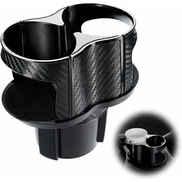 Two-in-one - Multifunctional - Car Cup Holder - Car Cup Holder - Extension Adapter - Rotatable and Adjustable V1188-ZXY-117-0024