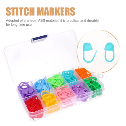 130-piece stitch markers - multifunctional - knitting markers - crochet clips V1188-ZXY-117-0029