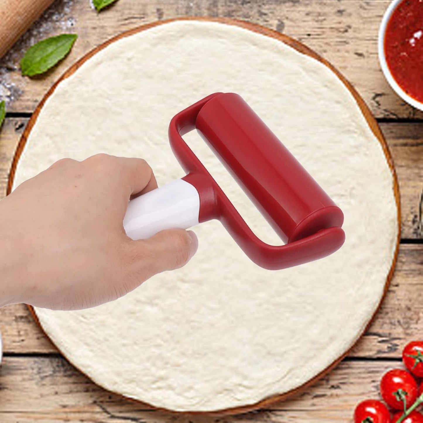Rolling Pin - Baking Tools - Rolling Pin with Handle - Kitchen Tools V1188-ZXY-117-0033