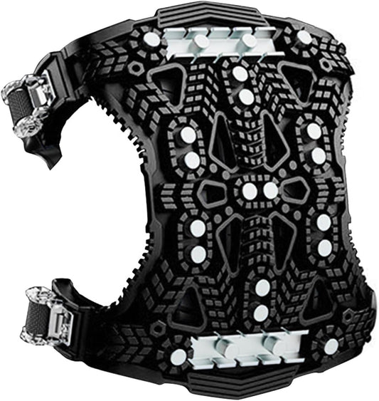 Snow Chain - Anti-Slip for Car Tires | Snow Chains - Steel Plate Snow Chains for Cars - Universal Type - V1188-ZXY-117-0047