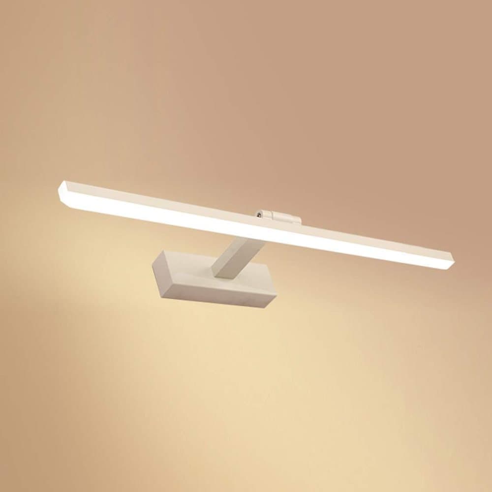Wall light LED for mirror, wall light 40 cm for bathroom, wardrobe and toilet(Silver) V1188-ZXY-117-0086