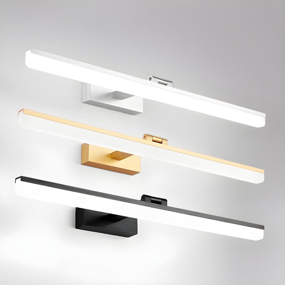 Wall light LED for mirror, adjustable wall light 40-50 cm for bathroom, wardrobe and toilet(gold) V1188-ZXY-117-0087