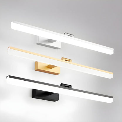 Wall light LED for mirror, wall light 40 cm for bathroom, wardrobe and toilet(Black) V1188-ZXY-117-0088