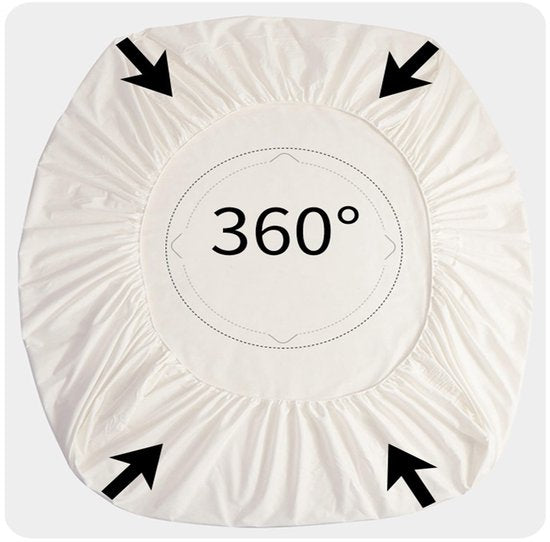 Mattress Protector - Mattress Cover - Elastic Band - Washable - Elastic Mattress Protector - for Small Double V1188-ZXY-131-002