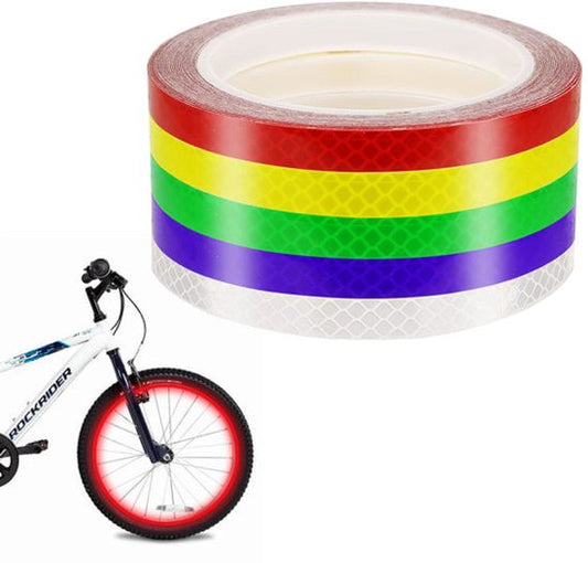 Reflective Stickers Bicycle - 5-pack - Reflective Tape - Reflector Sticker - Self-adhesive safety tape - V1188-ZXY-131-005