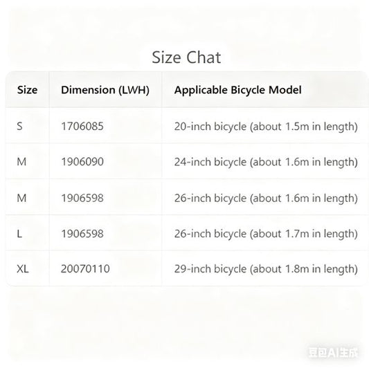 Bicycle cover - Waterproof bicycle cover - Suitable for two bicycles - Mountain bike cover - Rainproof - V1188-ZXY-131-014