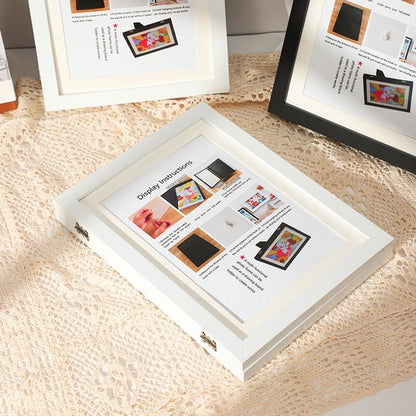 Interchangeable frame - children's drawing - Interchangeable frame A4 - Children's artwork - children's V1188-ZXY-131-023