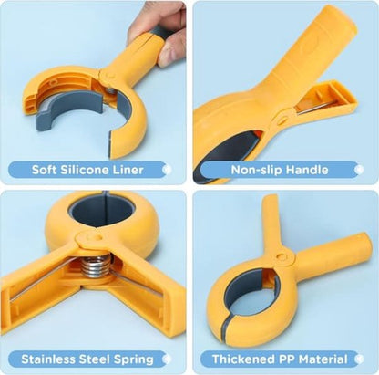 Large Clothes Pegs - 8-Pack Towel Clips - Suitable for Sunbeds, Swimming Pools and Cruise Ships V1188-ZXY-131-031