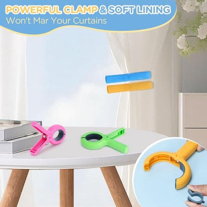 Large Clothes Pegs - 8-Pack Towel Clips - Suitable for Sunbeds, Swimming Pools and Cruise Ships V1188-ZXY-131-031