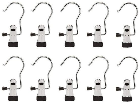 Small hanger - suitable for hanging small items - sock clips - towel clips (10 pieces) V1188-ZXY-131-032