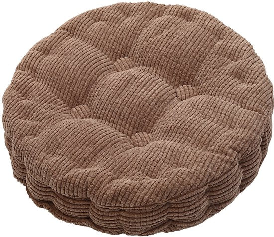 Round chair cushions for home, kitchen, garden and dining room - comfortable and soft V1188-ZXY-131-039