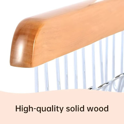 Non-slip hangers for coats, underwear, sweaters and vests - including 8 hooks (pack of 2) V1188-ZXY-131-041