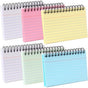 Color Notebooks - American Notepads - Index Card Notebooks - Vocabulary Books - Small Books - 6-Pack V1188-ZXY-131-045