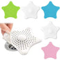 Filter 5-pack - Silicone hair filter for bathtub drain - Drain cover with strong suction cup - Anti-clogging V1188-ZXY-131-052