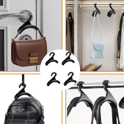 Clothes hanger - Wardrobe - Handbag organizer - Hook rack organizer for handbags and backpacks - 10 pieces V1188-ZXY-131-057