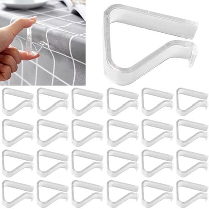 Transparent tablecloth clips - windproof tablecloth clips - Christmas family wedding party tablecloth clips - V1188-ZXY-131-075