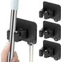 Mop hook - Wall broom hook - Wall broom holder without drilling - 4-pack V1188-ZXY-131-076