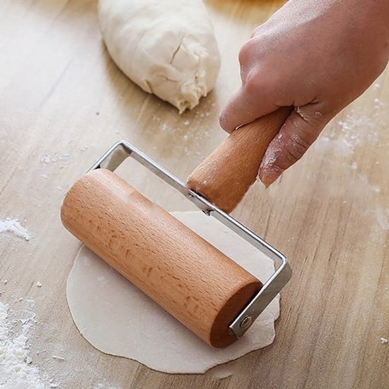 Rolling pin - Wooden - Pizza - Pasta - Hand dough maker - Baking utensils V1188-ZXY-131-077