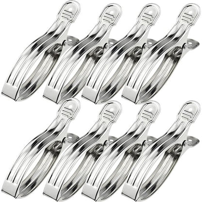 Clothes pegs - Open windproof clips - Clothes pegs - Sock racks - Quilt drying clips - 8 pieces V1188-ZXY-131-081