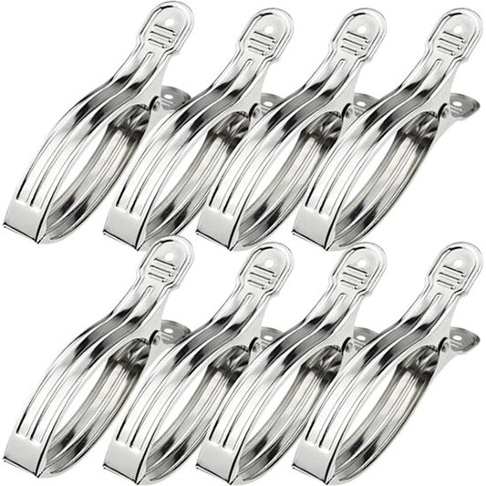 Clothes pegs - Open windproof clips - Clothes pegs - Sock racks - Quilt drying clips - 8 pieces V1188-ZXY-131-081
