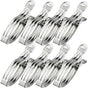 Clothes pegs - Open windproof clips - Clothes pegs - Sock racks - Quilt drying clips - 8 pieces V1188-ZXY-131-081