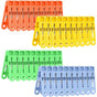 Clothes pegs - Strong clothes pegs - Strong clamp clothes pegs - 40 pieces V1188-ZXY-131-086