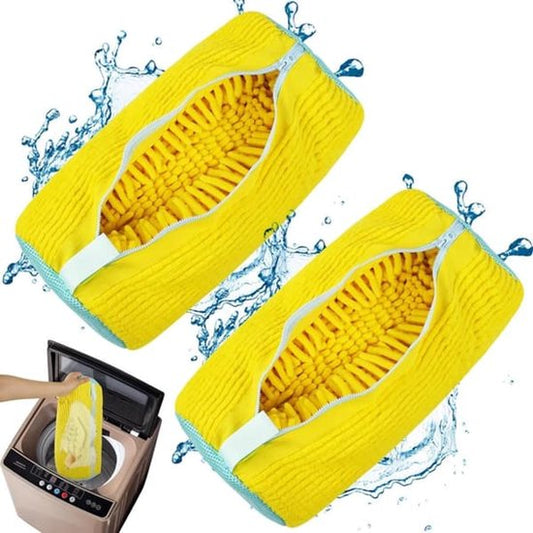 Shoe Wash Bags - Reusable Zippered Shoe Wash Bags - Sports Shoes (2-Pack) V1188-ZXY-131-112