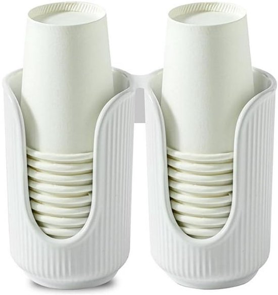 Ceramic countertop cup holder - Bathroom cup holder - Small countertop accessory - For sinks, bathrooms, V1188-ZXY-131-125