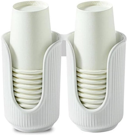 Ceramic countertop cup holder - Bathroom cup holder - Small countertop accessory - For sinks, bathrooms, V1188-ZXY-131-125