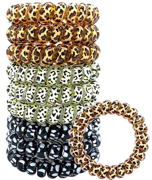 9-pack hair ties - Braided hair ties - Curly hair ties - Hair ties that can be worn as bracelets - Very V1188-ZXY-131-126