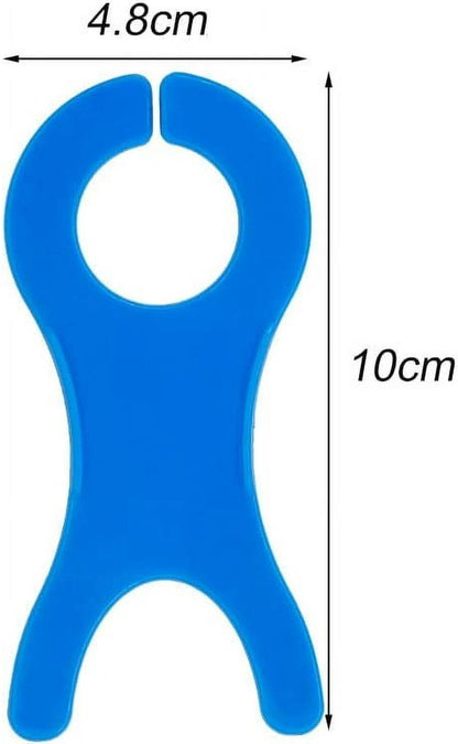 Crochet Hook - Large Spool for Knitting and Sewing - Handmade, 1 Set of 20 - Random Colors - 10x4.8 cm V1188-ZXY-131-132