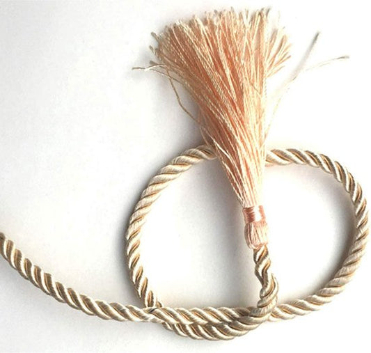 Soft and Silky Strong Braided Twisted Rope - 32 Feet 8mm (1/3") Diameter - 10 Meters Strong Multi-Purpose V1188-ZXY-131-135