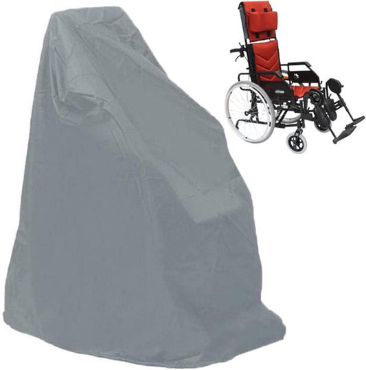 Waterproof Wheelchair Cover - Oxford Fabric Wheelchair Cover, Mobile Vehicle Cover, Wheelchair Storage V1188-ZXY-131-136