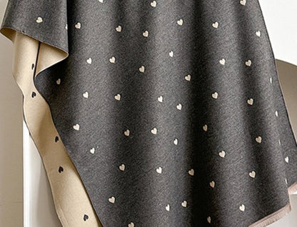 Women's scarf - Long scarf - Double-sided warm blanket - Suitable for spring, autumn and winter - 185*65cm - V1188-ZXY-131-150