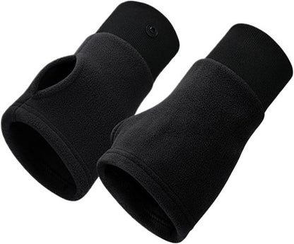 Gloves - Half-finger gloves - Warm winter gloves - Suitable for commuting, office work and driving - Black V1188-ZXY-131-189
