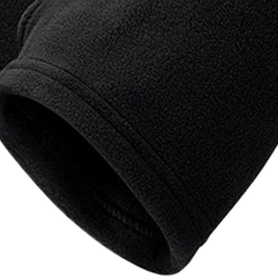 Gloves - Half-finger gloves - Warm winter gloves - Suitable for commuting, office work and driving - Black V1188-ZXY-131-189