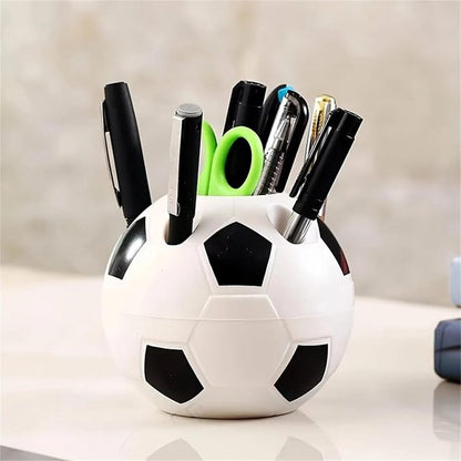 Multifunctional pen holder - football-shaped pen holder - student pen holder - plastic pen holder - storage V1188-ZXY-131-203