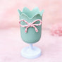 Tulip-shaped pen holder - pen rack - creative desk decoration - refined (Green) V1188-ZXY-131-222