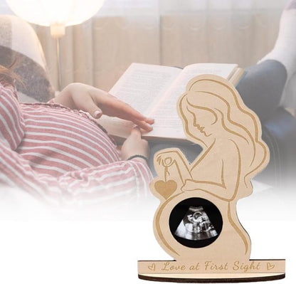 Memorial Photo Frame - Baby Ultrasound Memorial Frame - Newborn Memorial Stand - Style B V1188-ZXY-131-224