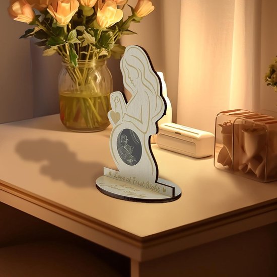 Memorial Photo Frame - Baby Ultrasound Memorial Frame - Newborn Memorial Stand - Style B V1188-ZXY-131-224