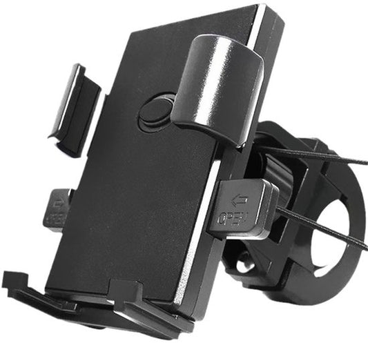 Phone Stand - Bike Phone Holder - Anti-slip Design - Lock in One Second - 360 degrees Rotation - Suitable for V1188-ZXY-131-230