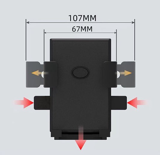 Phone Stand - Bike Phone Holder - Anti-slip Design - Lock in One Second - 360 degrees Rotation - Suitable for V1188-ZXY-131-230