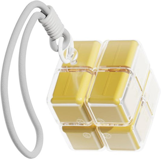 Medicine box - 7-day medicine box - Weekly pill box - Portable pill box for travel - Easy to open - 8 V1188-ZXY-131-237