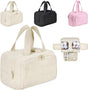 Multi-Zip Makeup Bag - Toiletry Bag - Spacious Storage, Organized Layered Design with Carry Handle - Ideal V1188-ZXY-131-250