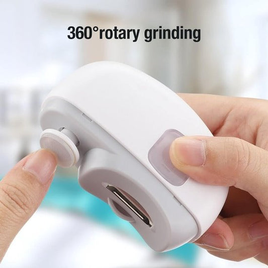 3-in-1 Electric Nail Clipper with LED Polishing Function - Safe Nail Cutting and Care for Seniors and V1188-ZXY-131-257