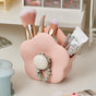 Flower-shaped Makeup Brush Holder - Multifunctional Makeup & Desk Storage Organizer - Compact Design 14.8 x V1188-ZXY-131-261