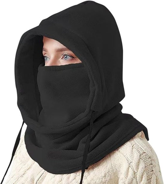 Windproof Hat - Warm Fleece Ski Mask & Winter Mask - Face & Neck Protector for Cold Weather - Suitable for V1188-ZXY-131-281