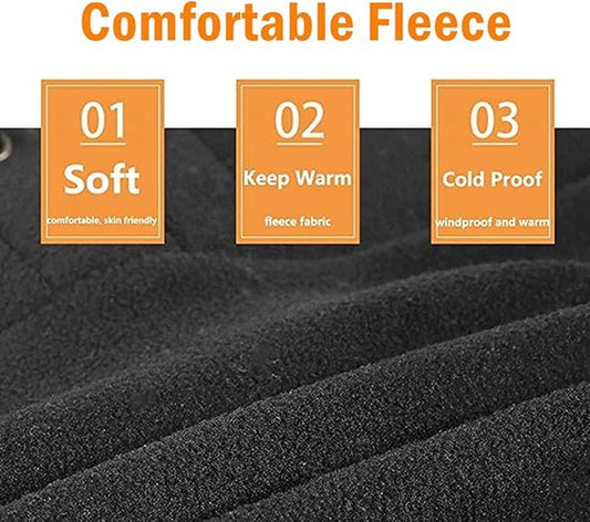 Windproof Hat - Warm Fleece Ski Mask & Winter Mask - Face & Neck Protector for Cold Weather - Suitable for V1188-ZXY-131-282