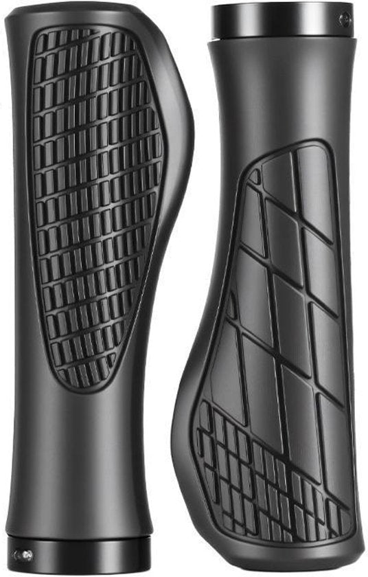 Bicycle grips - Mountain bike grips - 1 pair, including installation tools - Ergonomic bicycle grips | Black V1188-ZXY-131-291